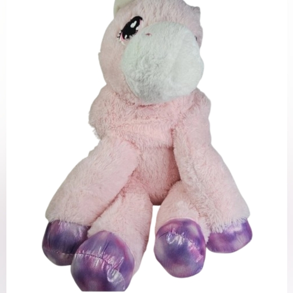 Huge Promo Unicorn Jumbo Pink Unicorn Plush 41" Big Stuffed Animal Large Huge - Picture 1 of 16